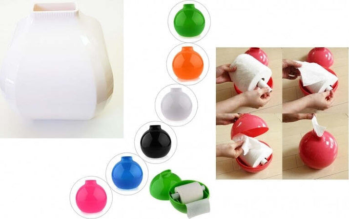 BOX SCATOLA DISPENSER PORTA ROTOLO CARTA TOVAGLIOLI FAZZOLETTI COSMETICI Casa e cucina/Bagno/Accessori per il bagno/Dosatori e porta accessori/Porta salviette Trade Shop italia - Napoli, Commerciovirtuoso.it