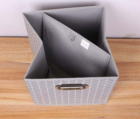Box Scatola Salvaspazio Armadio Contenitore Porta Oggetti Organizer 25x25x25 Cm Casa e cucina/Organizzazione interni/Organizzazione guardaroba/Contenitori sottoletto Trade Shop italia - Napoli, Commerciovirtuoso.it