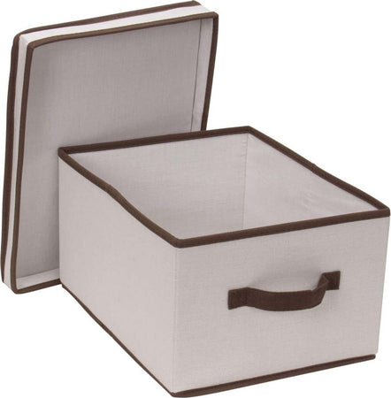 Box Scatola Salvaspazio Armadio Contenitore Porta Oggetti Organizer 30x28x15 Cm Casa e cucina/Organizzazione interni/Organizzazione guardaroba/Contenitori sottoletto Trade Shop italia - Napoli, Commerciovirtuoso.it