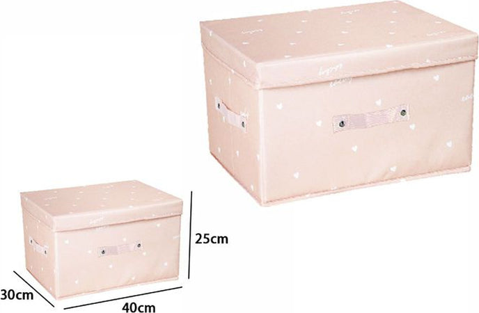 Box Scatola Salvaspazio Armadio Contenitore Porta Oggetti Organizer 40x30x25 Cm Casa e cucina/Organizzazione interni/Organizzazione guardaroba/Contenitori sottoletto Trade Shop italia - Napoli, Commerciovirtuoso.it