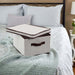 Box Scatola Salvaspazio Armadio Contenitore Porta Oggetti Organizer 50x40x25 Cm Casa e cucina/Organizzazione interni/Organizzazione guardaroba/Contenitori sottoletto Trade Shop italia - Napoli, Commerciovirtuoso.it