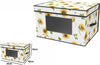 Box Scatola Salvaspazio Armadio Contenitore Porta Oggetti Organizer 50x40x30 Cm Casa e cucina/Organizzazione interni/Contenitori ceste e cestini/Contenitori con coperchio Trade Shop italia - Napoli, Commerciovirtuoso.it