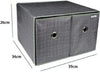 Box Scatola Salvaspazio Contenitore 2 Cassetti Organizer 39 X 34 X 26 Cm Casa, arredamento e bricolage > Soluzioni salvaspazio > Scatole per Biancheria Trade Shop italia - Napoli, Commerciovirtuoso.it