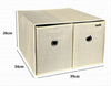 Box-Scatola-Salvaspazio-Contenitore-2-Cassetti-Organizer-39-X-34-X-26-Cm-69727