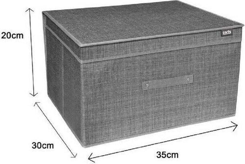 Box Scatola Salvaspazio Portatutto Contenitore Organizer 20 X 30 X 35 Cm 69693 Casa, arredamento e bricolage > Soluzioni salvaspazio > Scatole per Biancheria Trade Shop italia - Napoli, Commerciovirtuoso.it