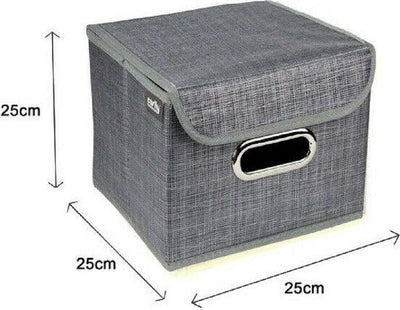 Box Scatola Salvaspazio Portatutto Contenitore Organizer 25 X 25 X 25 Cm 69691 Casa, arredamento e bricolage > Soluzioni salvaspazio > Scatole per Biancheria Trade Shop italia - Napoli, Commerciovirtuoso.it