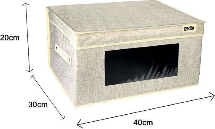 Box Scatola Salvaspazio Portatutto Contenitore Organizer 40 X 30 X 20 Cm 69699 Casa, arredamento e bricolage > Soluzioni salvaspazio > Scatole per Biancheria Trade Shop italia - Napoli, Commerciovirtuoso.it