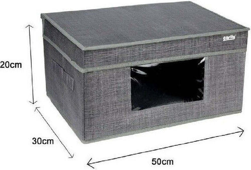 Box Scatola Salvaspazio Portatutto Contenitore Organizer 50x30x20cm 69700-2 Casa, arredamento e bricolage > Soluzioni salvaspazio > Scatole per Biancheria Trade Shop italia - Napoli, Commerciovirtuoso.it