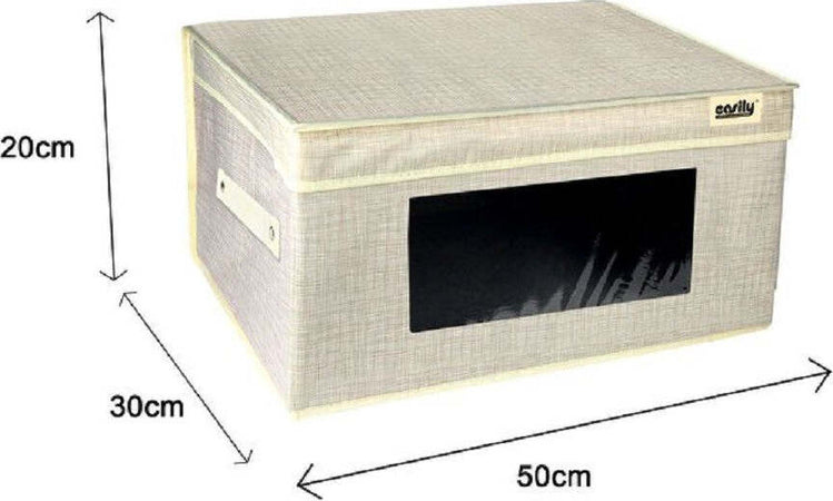 Box Scatola Salvaspazio Portatutto Contenitore Organizer 50x30x20cm 69700-2 Casa, arredamento e bricolage > Soluzioni salvaspazio > Scatole per Biancheria Trade Shop italia - Napoli, Commerciovirtuoso.it