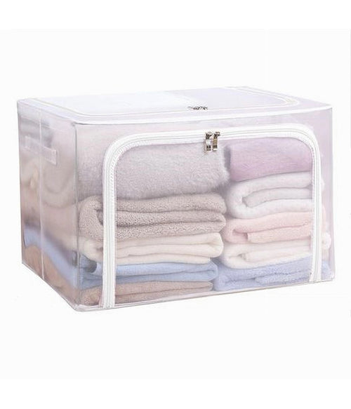 Box Scatola Salvaspazio Portatutto Vestiti Armadio Organizer 50x40x39 Cm 59982
