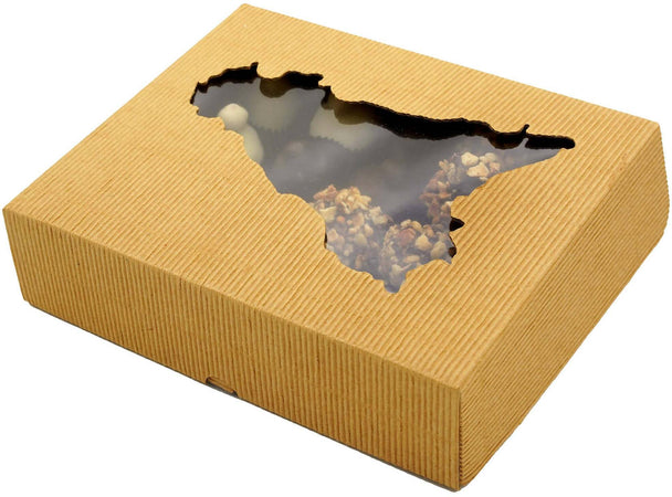"box sicilia" media scatola di dolcetti cioccolatini artigianali fatti a mano cioccolata in praline artigianali come idea regalo con nocciole siciliane praline tipiche 24 pezzi