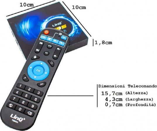 Box Tv Digitale Hd Android 10.0 T95max Ridotte Dimensioni Full Hd Wifi Usb Telecomando Elettronica/Home Cinema TV e video/Dispositivi per lo Streaming/Client Streaming Trade Shop italia - Napoli, Commerciovirtuoso.it
