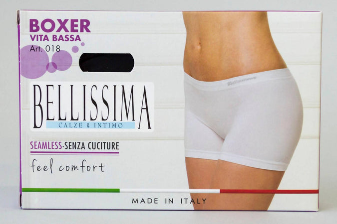 Boxer donna vita bassa BELLISSIMA Art.018 (confezione da 3 paia)