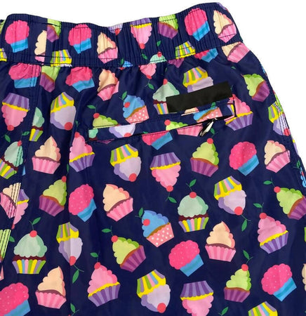 Boxer mare Uomo - RRD - Fantasia cupcake - Colore blu