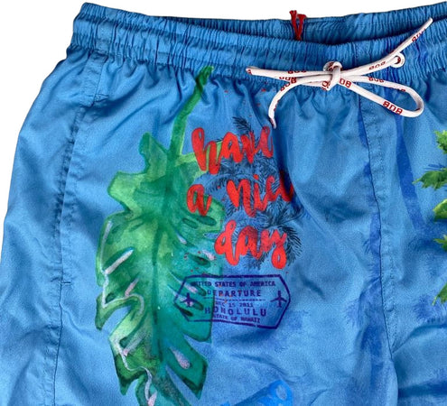 Boxer mare Uomo BoB Company - fantasia - colore blu