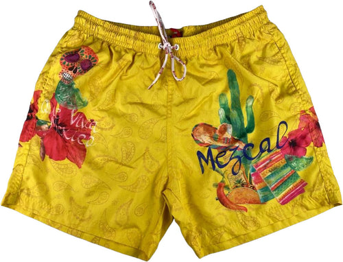 Boxer mare uomo BoB Company - fantasia - colore Giallo