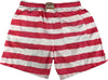 Boxer mare Uomo BoB Company - fantasia Righe - colore porpora/Bianco