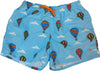 Boxer mare uomo Gallo - fantasia mongolfiere - colore azzurro