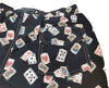 Boxer mare Uomo Zeybra Portofino 1962 - fantasia carte da gioco - colore nero/multicolore