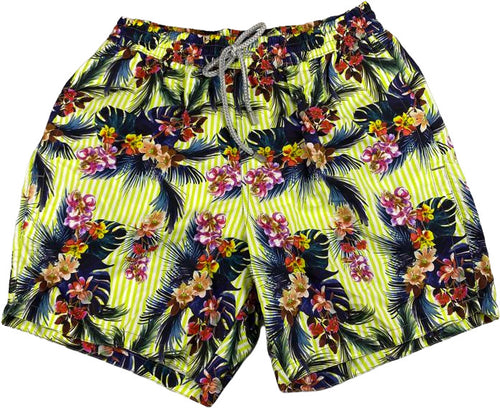 Boxer mare Uomo Zeybra Portofino 1962 - fantasia Lime - Colore verde/multicolore