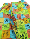 Boxer mare Uomo Zeybra Portofino 1962 - fantasia post-it - colore giallo fluo multicolor