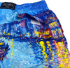 Boxer mare Uomo Zeybra Portofino 1962 - fantasia U.Venice - colore celeste/multicolore