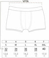 BOXER-UOMO-ARIS-COTONE-TINTA-UNITA-COLORI-ASSORTITI(BLU,NERO,GRIGIO)-6-PZ