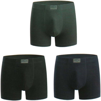 Boxer uomo in cotone elasticizzato con elastico interno art. 2055 (6 paia)