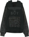 BOY-LONDON-Felpa-Cappuccio-Uomo-Camo-Hood-Black-da-uomo