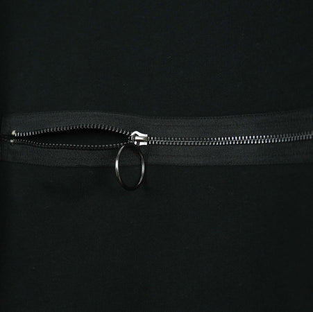 BOY-LONDON-Felpa-Girocollo-Uomo-Grosgrain-Sweat-Black/red-da-uomo