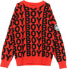 BOY-LONDON-Maglione-Uomo-Aver-Jumper-Red-da-uomo