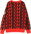 BOY-LONDON-Maglione-Uomo-Aver-Jumper-Red-da-uomo