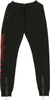 BOY-LONDON-Pantalone-Tuta-Felpato-Uomo-Grosgrain-Jogger-Black/red-da-uomo