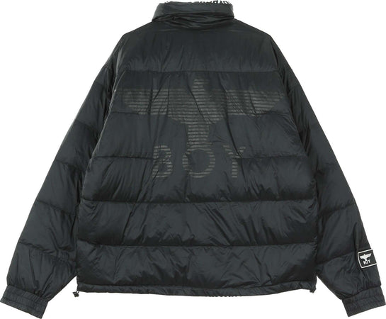 BOY-LONDON-Piumino-Uomo-Stripe-Eagle-Down-Reversible-Black-da-uomo