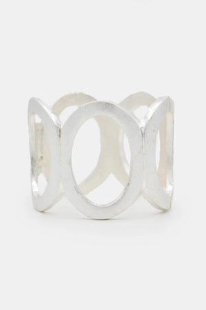 Bracciale in metallo chiusura automatica