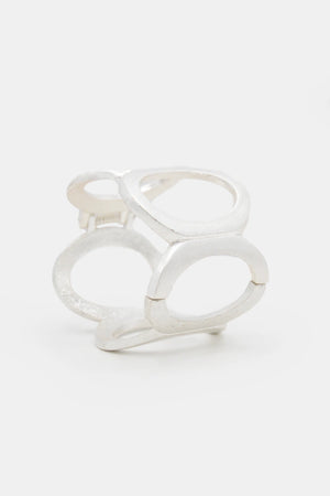 Bracciale in metallo chiusura automatica