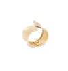 Bracciale largo a clip metallo