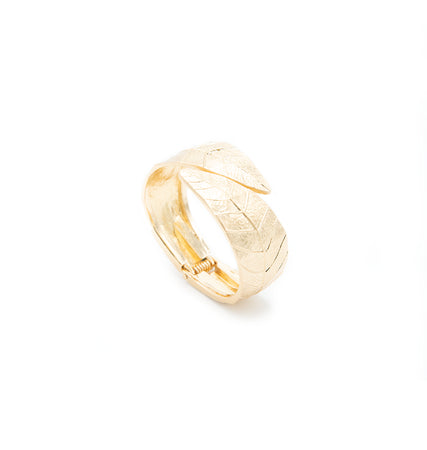 Bracciale a foglia aperto