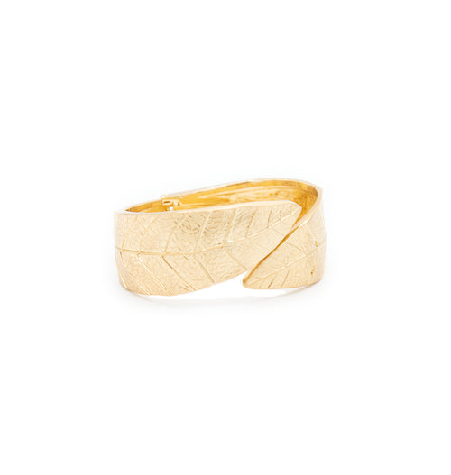 Bracciale a foglia aperto