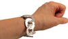 Bracciale a dischi tondi in argento