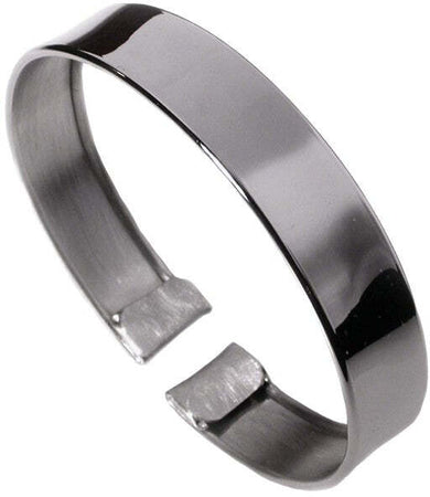 Bracciale a lamina lucida in argento