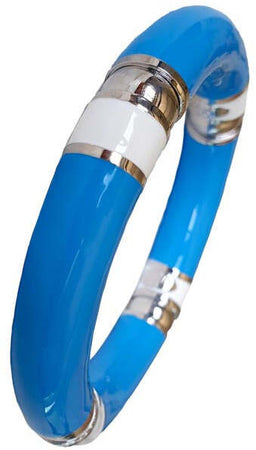 Bracciale a tubo vuoto in argento 925