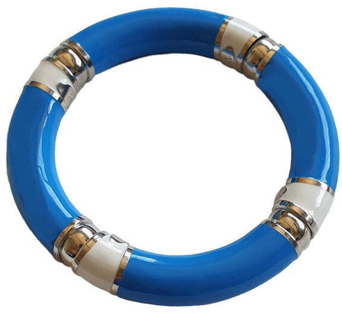 Bracciale a tubo vuoto in argento 925