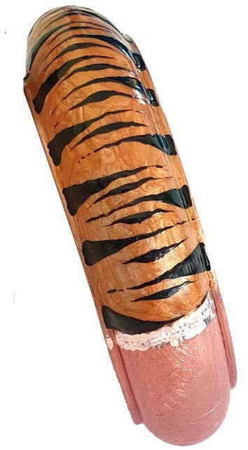Bracciale argento con smalto tigre