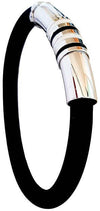 Bracciale Bianconero, bracciale argento smaltato