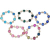 Bracciale Braccialetto Perle Sfere Colorati Molla Elasticizzato Donna Gioielli Moda/Donna/Gioielli/Bracciali Trade Shop italia - Napoli, Commerciovirtuoso.it