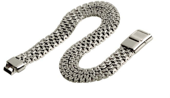 Bracciale con 4 catene d'argento
