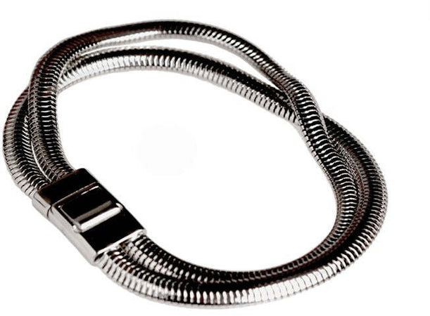 Bracciale con catene a coda di topo