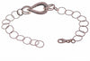 Bracciale con centrale ovale, tutto in argento