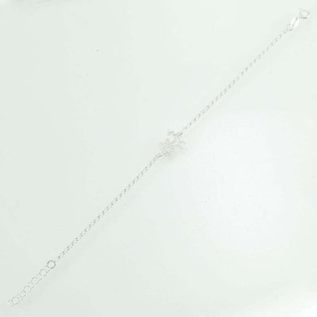 Bracciale donna con pavoncella sarda centrale in argento